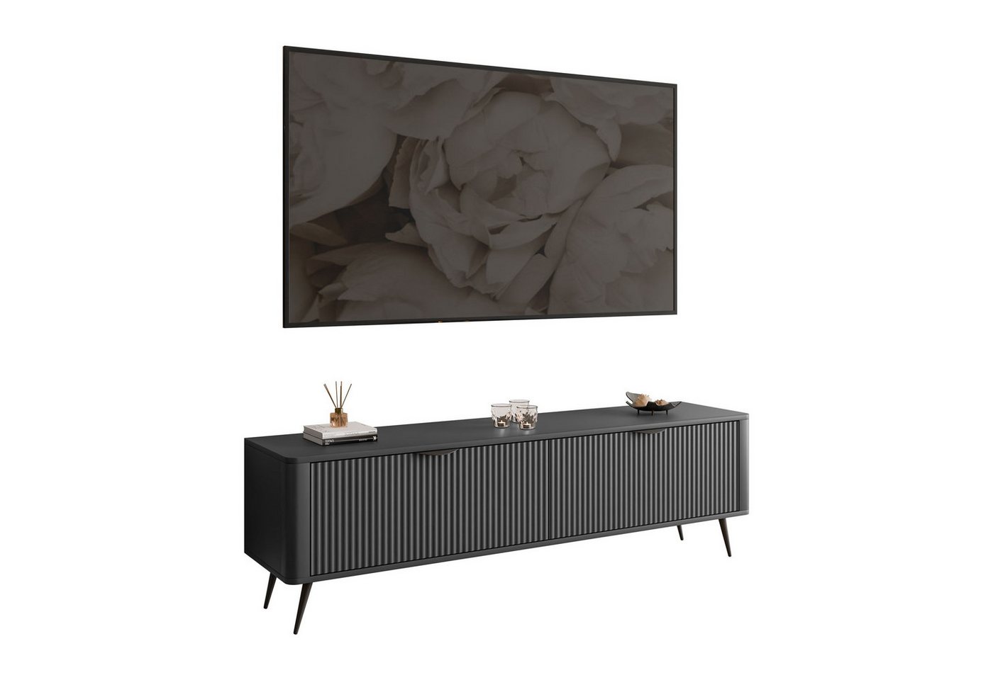 Lookway TV-Schrank SCARLETT 2D 163 cm mit zwei Türen Breite: 163 cm Lookway TV-Schrank SCARLETT 2D 163 cm mit zwei Türen Breite: 163 cm von Lookway