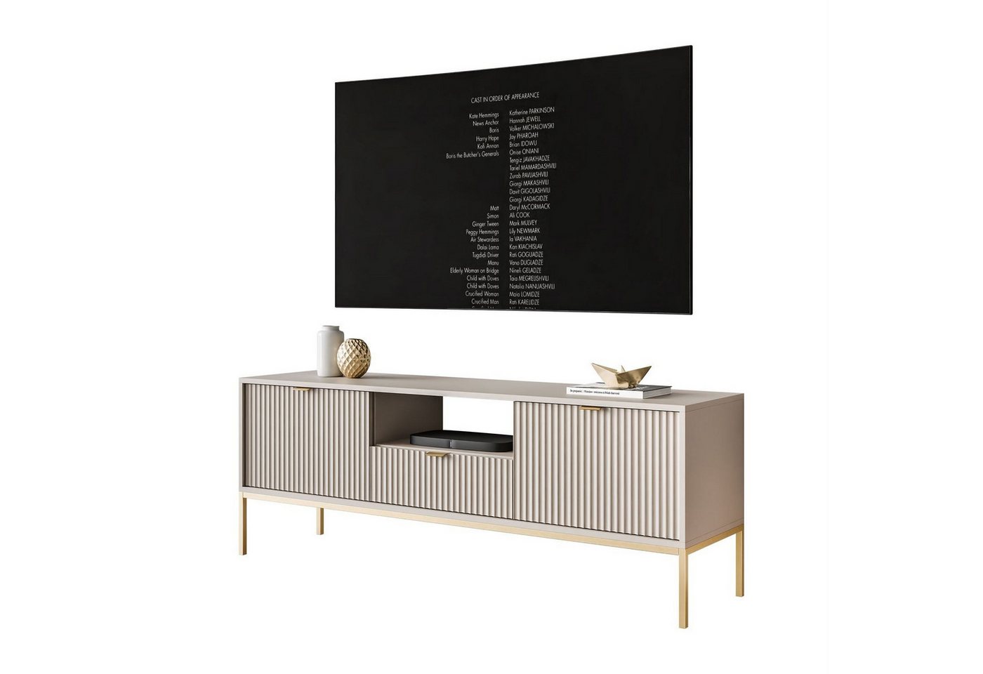 Lookway TV-Schrank für Fernseher CORTADO GOLD RTV154 Breite 154 cm Lookway TV-Schrank für Fernseher CORTADO GOLD RTV154 Breite 154 cm von Lookway