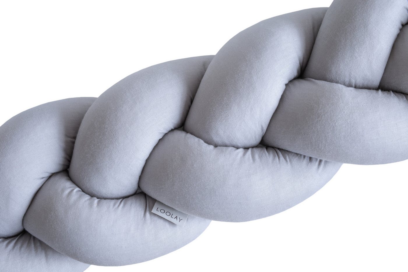 Loolay Nestchenschlange Geflochtenes Kissen Zierkissen Dekokissen Bettumrandung 100% GRAU, (Zugluftstopper Zugluft Schlange Wickeltischumrandung Babybett Kinderzimmer Schutz, Hausdeko Bettschlange 100 150 200 300 400 cm & Länge auf Anfrage), Zugluftstopper tolle Wohndekoration Geschenk Loolay Nestchenschlange Geflochtenes Kissen Zierkissen Dekokissen Bettumrandung 100% GRAU, (Zugluftstopper Zugluft Schlange Wickeltischumrandung Babybett Kinderzimmer Schutz, Hausdeko Bettschlange 100 150 200 300 400 cm & Länge auf Anfrage), Zugluftstopper tolle Wohndekoration Geschenk von Loolay