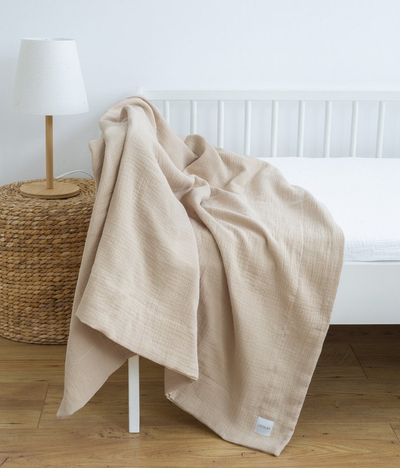 Wohndecke 2-LAGIGE Baumwolle dick MUSSELIN Decke 95x95 120x120 150x200 cm Yoga, Loolay, Sommer Herbst Frühling Atmungsaktives Kuscheldecke Babydecke! Wohndecke 2-LAGIGE Baumwolle dick MUSSELIN Decke 95x95 120x120 150x200 cm Yoga, Loolay, Sommer Herbst Frühling Atmungsaktives Kuscheldecke Babydecke! von Loolay