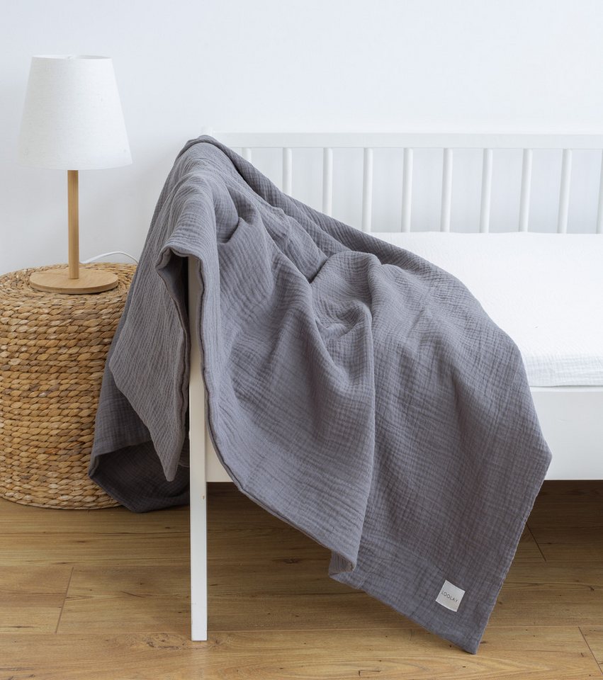 Wohndecke 2-LAGIGE Baumwolle dick MUSSELIN Decke 95x95 120x120 150x200 cm Yoga, Loolay, Sommer Herbst Frühling Atmungsaktives Kuscheldecke Babydecke! Wohndecke 2-LAGIGE Baumwolle dick MUSSELIN Decke 95x95 120x120 150x200 cm Yoga, Loolay, Sommer Herbst Frühling Atmungsaktives Kuscheldecke Babydecke! von Loolay