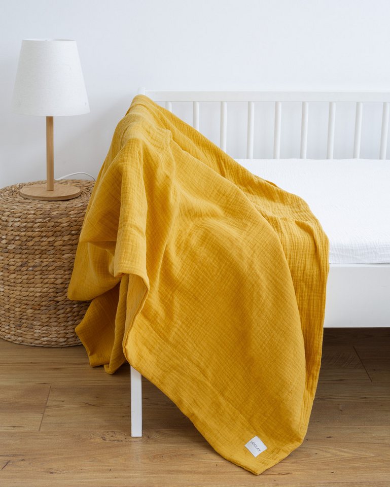Wohndecke 2-LAGIGE Baumwolle dick MUSSELIN Decke 95x95 120x120 150x200 cm Yoga, Loolay, Sommer Herbst Frühling Atmungsaktives Kuscheldecke Babydecke! Wohndecke 2-LAGIGE Baumwolle dick MUSSELIN Decke 95x95 120x120 150x200 cm Yoga, Loolay, Sommer Herbst Frühling Atmungsaktives Kuscheldecke Babydecke! von Loolay
