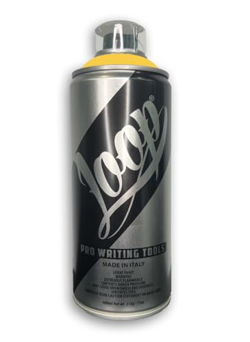 LOOP COLORS PAINT bunt - Spraydose Spray Sprühdose Sprühfarbe Farbspray bunt 400ml - 174 Farben (LP-109 SEVILLA) von Loop