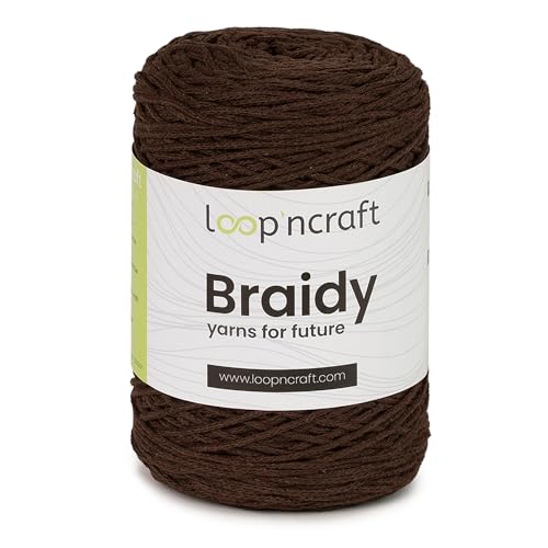 Loopncraft Braidy Dark Brown von Loopncraft