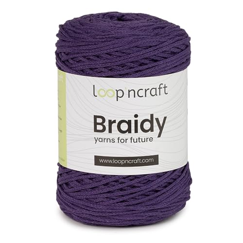 Loopncraft Braidy Dark Purple Loopncraft Braidy Dark Purple von Loopncraft