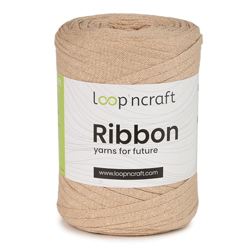 Loopncraft Ribbon Beige von Loopncraft