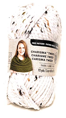 Loops & Threads Charisma Tweed Garn 1 Ball creme 3 Unzen Loops & Threads Charisma Tweed Garn 1 Ball creme 3 Unzen von Loops & Threads