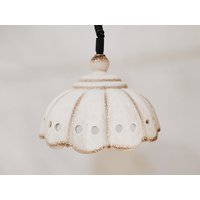 Mid-Century Modern Pendellampe | Keramiklampe Deckenleuchte Jugoslawien 60Er von LoppisStore