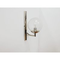 Mid Century Modern Sconce | Honsel Lampen Wandlampe Deutschland 80Er von LoppisStore