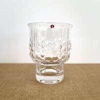 Iittala Glas Vase/Leinikki Design Jorma Vennola Made in Finland 80Er Jahre Finish Glas Wohnkultur Floral von Loppislover