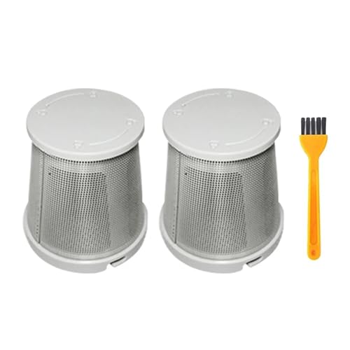 Loqawkmlc Hepa-Filter und Abdeckung, kompatibel mit Xiaomi SSXCQ01XY H13, handliche Staubsauger-Ersatzteile for Zuhause, Auto, Mini, kabellose Ersatzteile(2 Cover) von Loqawkmlc