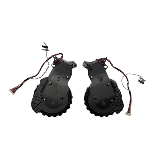 Loqawkmlc Kompatibel Mit Roborock S5 Max, S6 Pure, S6 MaxV, E4, S4 Max, S7, E5, G10, S7 Pro, Staubsaugerzubehör Mit Laufrädern Links Und Rechts(S7 (L and R)) von Loqawkmlc