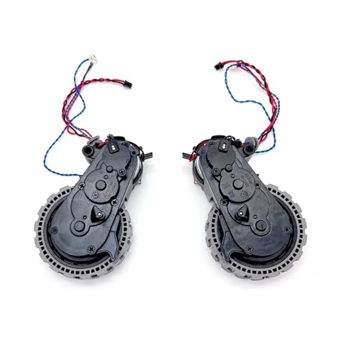 Loqawkmlc Linkes und rechtes Rad, kompatibel mit Ecovacs Deebot X1 OMNI/T10/X1 Plus/T20, Zubehör for Roboterstaubsauger(Wheels 1Pair) von Loqawkmlc