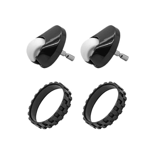 Loqawkmlc Vorderradteile, kompatibel mit Roomba I7 E5 E6 500 600 700 800 900, Staubsaugerbaugruppe ersetzen(4 pcs) von Loqawkmlc