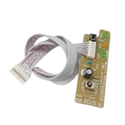 Steuerplatine for den Signalempfang der Klimaanlage, kompatibel mit Fujitsu K09CB-01-03 K09CB-DA 9708367019, Display-PCB-Konditionierungsteile(3-LEDs) von Loqawkmlc