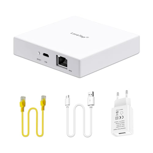 LoraTap Smart Home ZigBee Gateway Hub für LoraTap ZigBee Sub-Geräte: Hausautomation mit Smart Life Tuya APP-Steuerung und RJ45 Ethernet-Verbindung LoraTap Smart Home ZigBee Gateway Hub für LoraTap ZigBee Sub-Geräte: Hausautomation mit Smart Life Tuya APP-Steuerung und RJ45 Ethernet-Verbindung von LoraTap