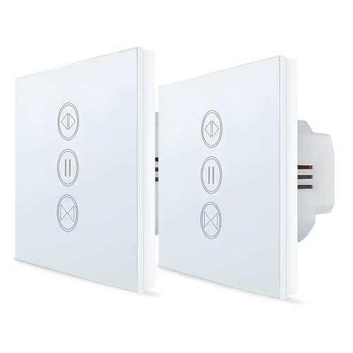 LoraTap Smart Rolladen Schalter 2er Set WIFI Jalousie Zeitschaltuhr Rolladenzeitschaltuhr Timer für Rolladenmotor Kompatibel mit Google Home LoraTap Smart Rolladen Schalter 2er Set WIFI Jalousie Zeitschaltuhr Rolladenzeitschaltuhr Timer für Rolladenmotor Kompatibel mit Google Home von LoraTap