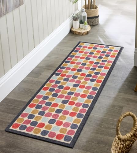 Lord of Rugs Waschbare Antirutschmatte für Eingangsbereich, Flur, Läufer, Bad oder Küche, leicht zu reinigen, langlebig, saugfähig, schmutzabweisend, schmutzabweisend, 50 x 150 cm von Lord of Rugs