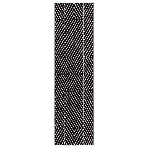 LordofRugs Muse MU10 Black Linear 66 x 240 cm von Lord of Rugs