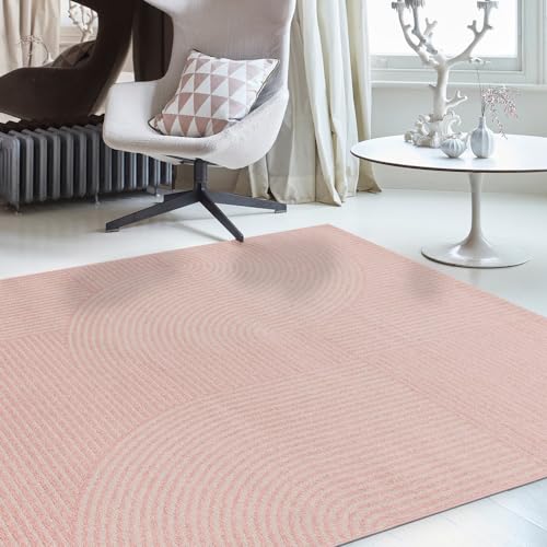 LordofRugs Muse MU17 Pink Geometrisch 120 x 170 cm von Lord of Rugs