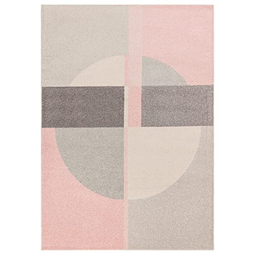 LordofRugs Muse MU21 Kreis, 120 x 170 cm, Rosa von Lord of Rugs