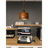 Horeca Hängelampe "Rusty" Mit Kaffeetext von LordOfTheThingsNL