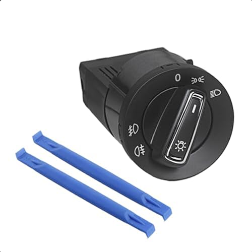LoreenCar 1c0941531a scheinwerferschalter golf gti 4 mk4 scheinwerfer-nebelscheinwerfer Für Passat 3BG 3B Polo T5 Bora Sharan 3BD941531 3BD941531A 1C0941531 von LoreenCar