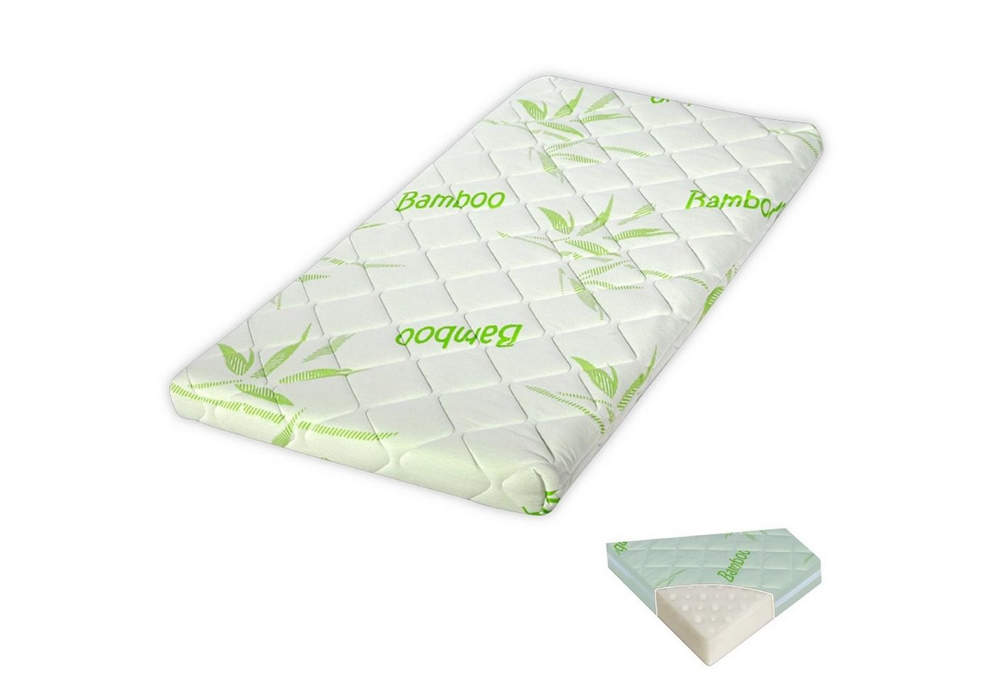Kindermatratze Babybett Matratze Comfort Bamboo120 x 60, Lorelli, 9 cm hoch, Bezug abnehmbar waschbar Kindermatratze Babybett Matratze Comfort Bamboo120 x 60, Lorelli, 9 cm hoch, Bezug abnehmbar waschbar von Lorelli