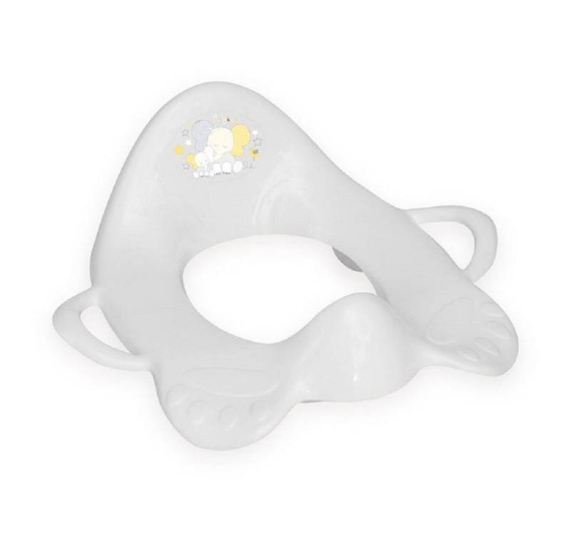 Lorelli Baby-Toilettensitz Toilettenaufsatz Toilettensitz, 15 cm, mit Griffe Spritzschutz ergonomische Form von Lorelli