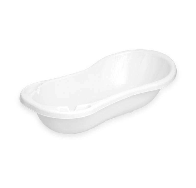 Lorelli Babybadewanne Baby Badewanne 100 cm, mit Ablagefächern, anatomische Form, Kunststoff von Lorelli