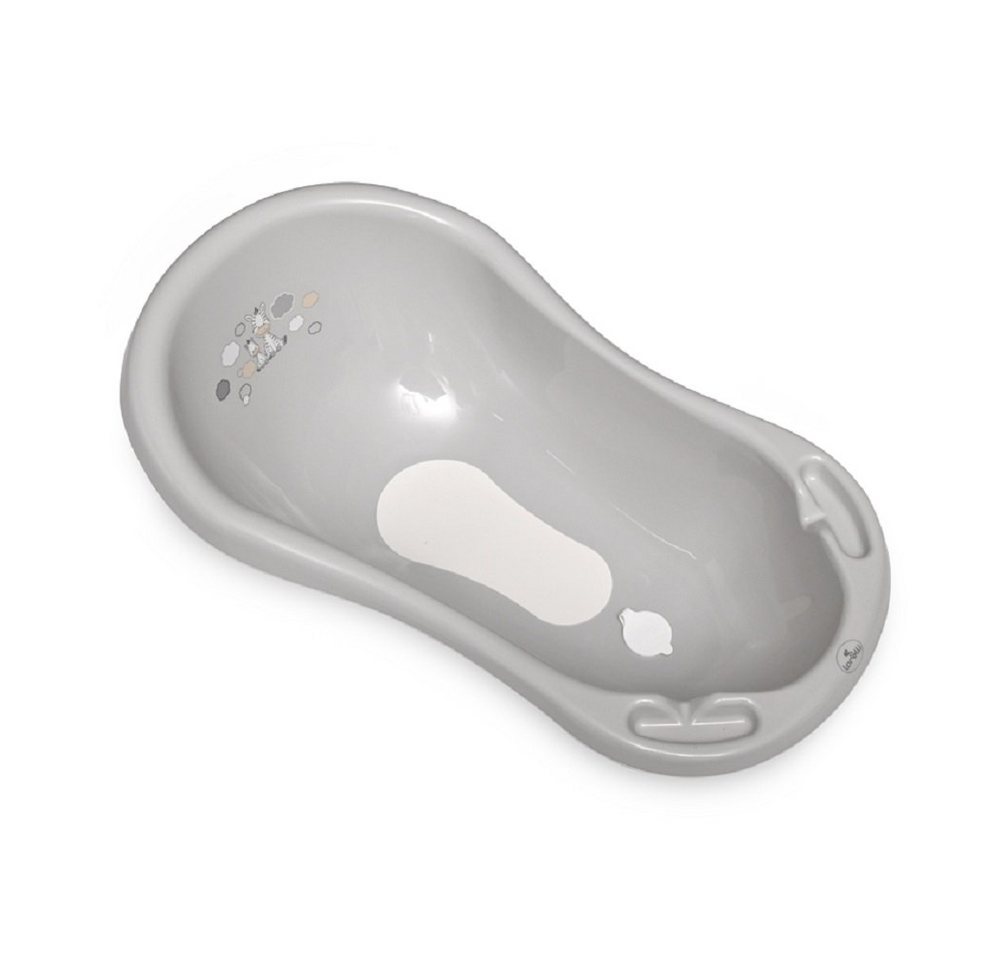 Lorelli Babybadewanne Babybadewanne 84 cm Wasserablauf, Ablagefächer ergonomische Form von Lorelli