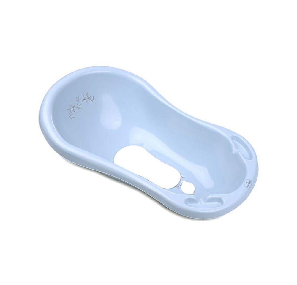 Lorelli Babybadewanne Babybadewanne 84 cm Wasserablauf, Ablagefächer ergonomische Form von Lorelli