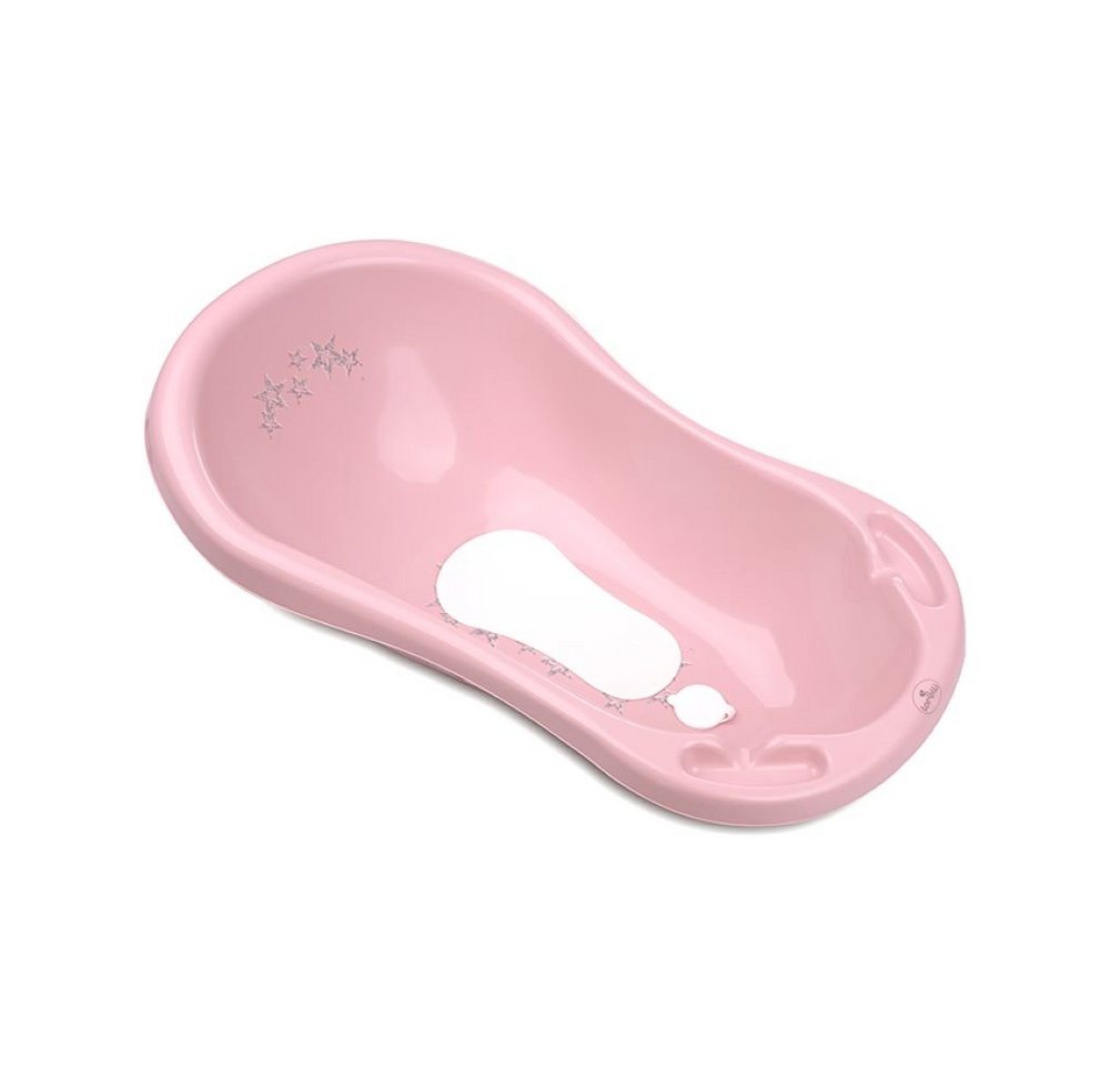 Lorelli Babybadewanne Babybadewanne 84 cm Wasserablauf, Ablagefächer ergonomische Form von Lorelli