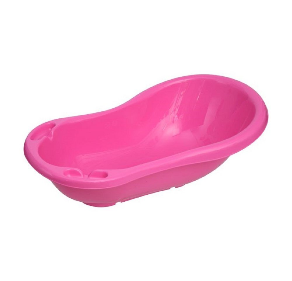 Lorelli Babybadewanne Babybadewanne mit Ablagefächer, 84 cm lang, ergonomische Form ab Geburt von Lorelli