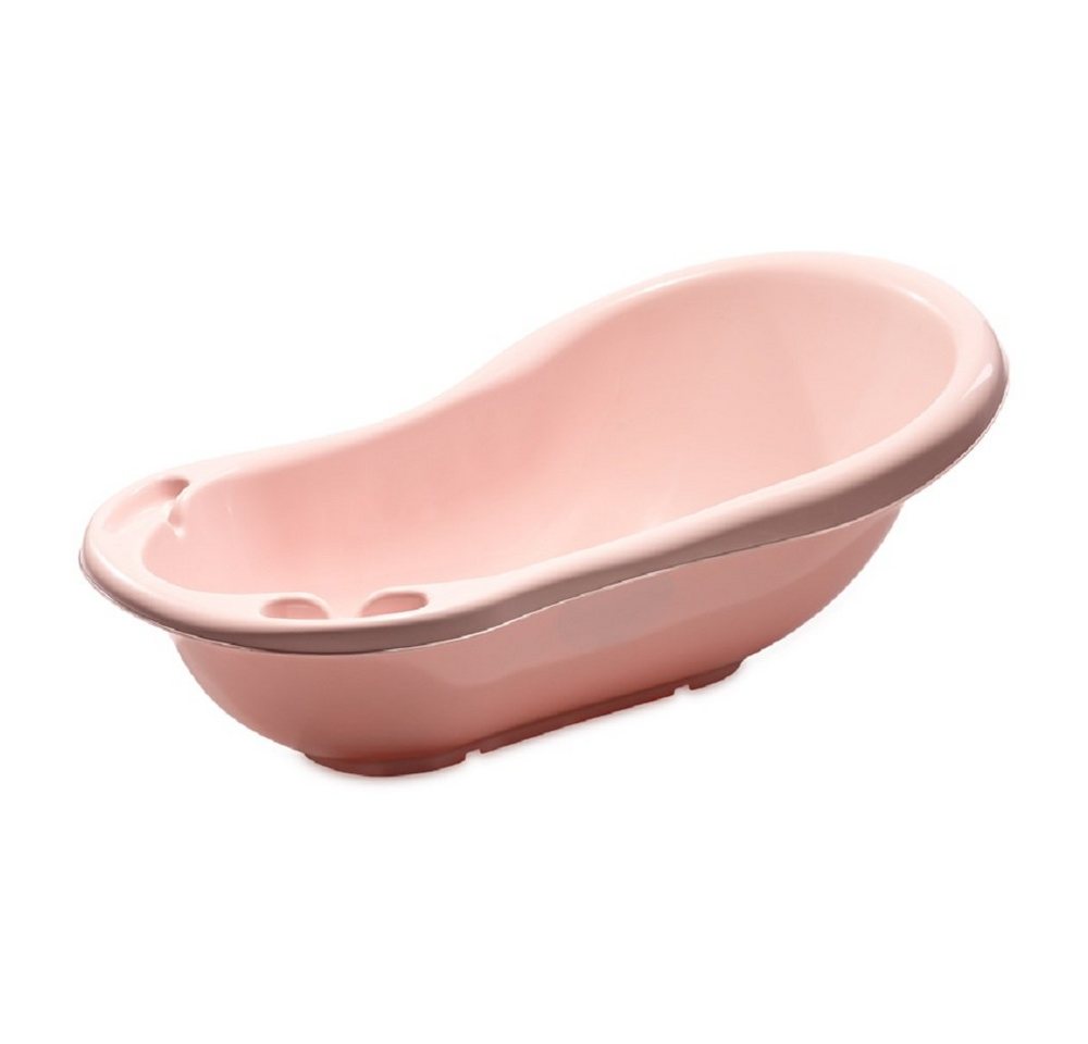 Lorelli Babybadewanne Babybadewanne mit Ablagefächer, 84 cm lang, ergonomische Form ab Geburt von Lorelli