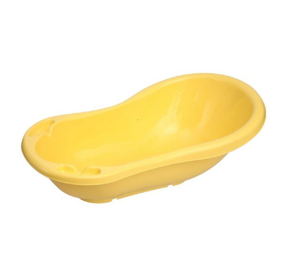 Lorelli Babybadewanne Babybadewanne mit Ablagefächer, 84 cm lang, ergonomische Form ab Geburt von Lorelli