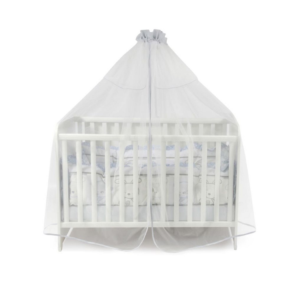 Lorelli Betthimmel Babybetthimmel Baldachin 480 x 150 cm, Insektenschutz Babybett Laufstall von Lorelli