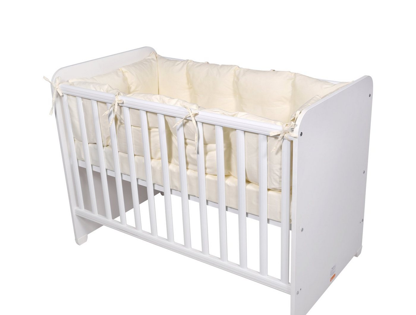 Lorelli Bettnestchen Babybett-Nestchen, (4-tlg), 4-teilig rundum, Babybett 120 x 60 cm, 100% Baumwolle Lorelli Bettnestchen Babybett-Nestchen, (4-tlg), 4-teilig rundum, Babybett 120 x 60 cm, 100% Baumwolle von Lorelli