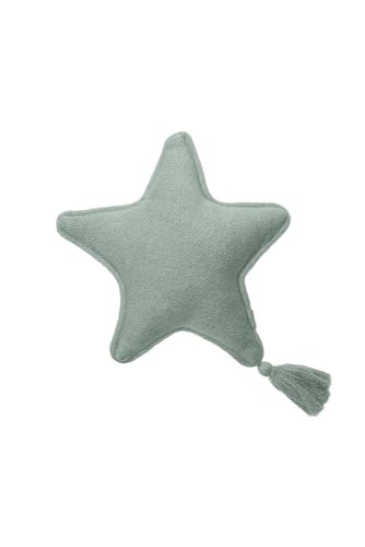 Lorena Canals Kissen Twinkle Star Azul -100% natürliche Baumwolle/füllung: 100% Polyester - 25x25 cm von Lorena Canals