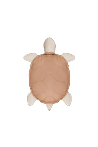 Lorena Canals Kissen für Kinder, Schildkröte, Braun und Natur, 30 x 45 cm von Lorena Canals