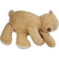 Lorena Canals - Sleepy Bear Pouf, 30 x 100 x 70 cm, light honey / soil brown / natural von Lorena Canals