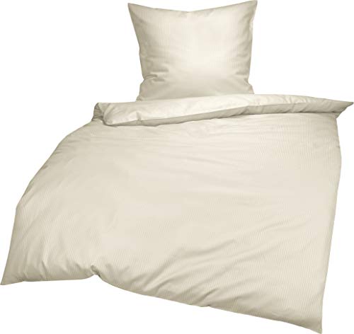Lorena Mako-Satin Bettwäsche Venedig Natur 1 Bettbezug 135 x 200 cm + 1 Kissenbezug 80 x 80 cm Lorena Mako-Satin Bettwäsche Venedig Natur 1 Bettbezug 135 x 200 cm + 1 Kissenbezug 80 x 80 cm von Lorena