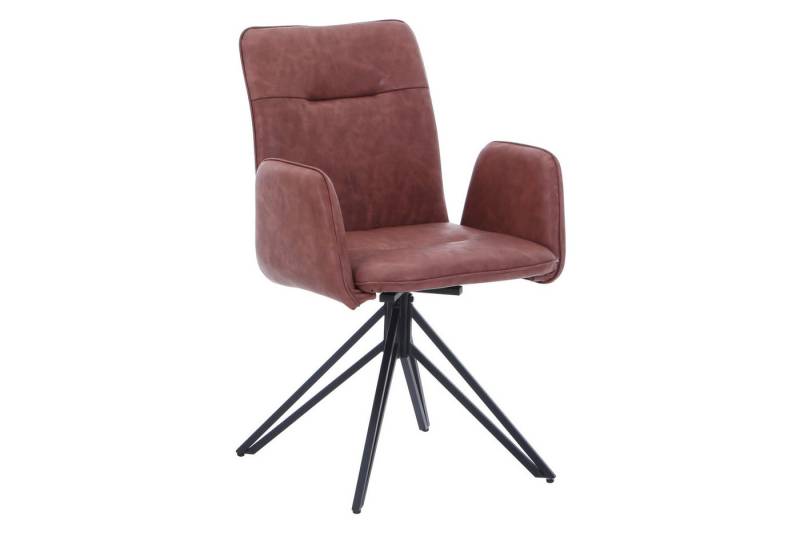Loreno® Drehstuhl Cebu, mit Kunstlederbezug, drehbar um 180 Grad, mehrfarbig von Loreno®