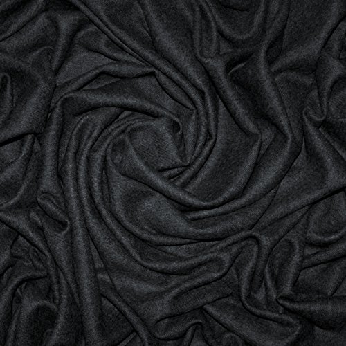 Lorenzo Cana Alpakadecke aus 100% Alpaka Wolle vom Babyalpaka flauschig weiche Decke Wohndecke Sofadecke Tagesdecke Kuscheldecke schwarz Black leichte Designdecke 96079 von Lorenzo Cana