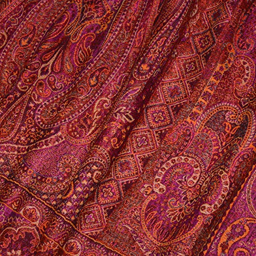 Lorenzo Cana Wohndecke Jacquard gewebt Wolldecke Baumwolldecke Baumwolle mit feinster Wolle vom Merino - Lamm Paisley Gemustert Wohndecke Decke Lammwolle Sofadecke 140 cm x 200 cm 9628877 Lorenzo Cana Wohndecke Jacquard gewebt Wolldecke Baumwolldecke Baumwolle mit feinster Wolle vom Merino - Lamm Paisley Gemustert Wohndecke Decke Lammwolle Sofadecke 140 cm x 200 cm 9628877 von Lorenzo Cana