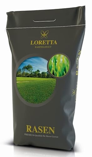 Loretta Super-Rasen Rasensamen 10 kg reicht für ca. 500 m² von Loretta