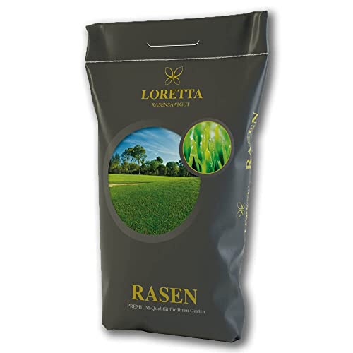 Loretta Trocken-Rasen Premium 10 kg Rasensamen Qualitätssamen Keingarantie von Loretta