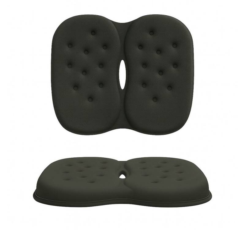 Lorey Medtec Sitzkissen Komfort-Sitzauflage mit Gel & PU-Schaum – ergonomisch & atmungsaktiv von Lorey Medtec