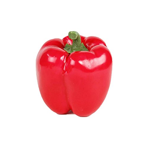 Lorigun Künstliche Simulation Gefälschte Paprika Capsicum Künstliche Gemüse Foto Requisiten Dekoration X 3 Stücke Red Peppers von Lorigun