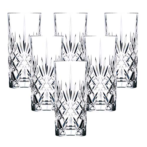 RCR Weinglas-Set, Crystal Melodia Collection High Ball High Ball; Water Glass ,6er-Set von Lorren Home Trends